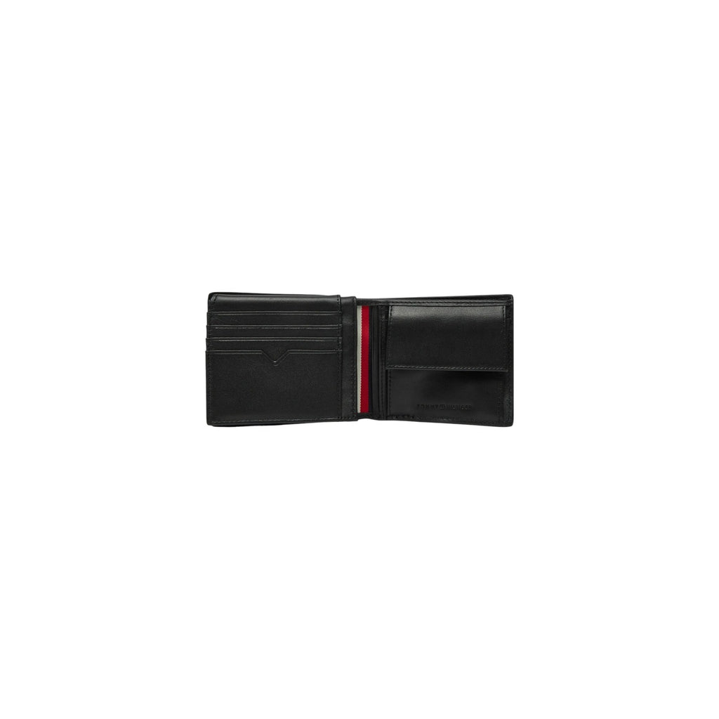 Tommy Hilfiger Portafogli Business con Tasche e Portamonete Uomo Pelle colore Nero - Modello AM0AM13039