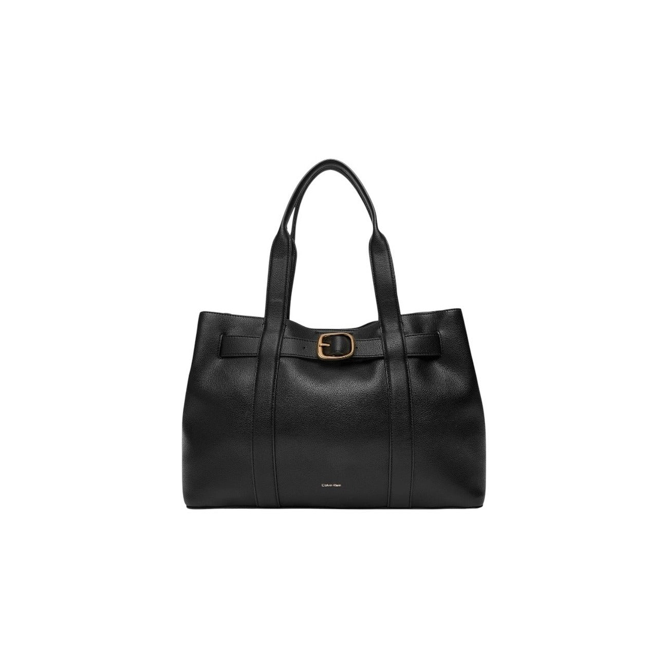 Calvin Klein Borsa Donna Borsetta Buckle Medium Tote colore Nero - Modello LV04F3294G