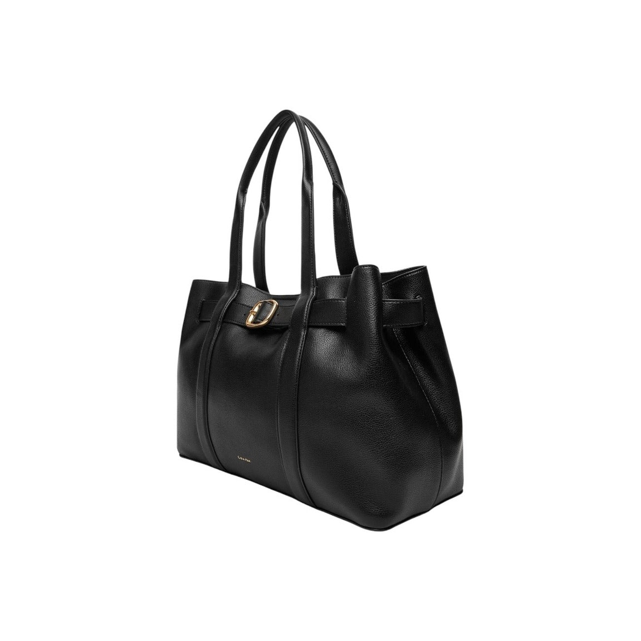 Calvin Klein Borsa Donna Borsetta Buckle Medium Tote colore Nero - Modello LV04F3294G