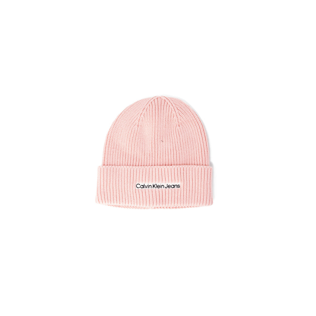 Calvin Klein Jeans Cappello Institutional Donna Invernale Rosa - Modello K60K610119