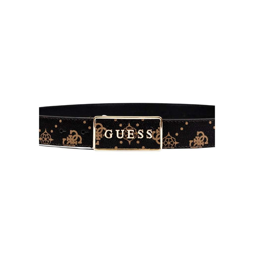 Guess Cintura Donna con stampa logo colore nero e marrone - Modello BW9307 P5430